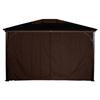 SOJAG 10' Privacy Curtain for Sumatra Gazebo