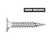 HOME BUILDER 100 Pack #6 x 1" Fine Thread Drywall Screws