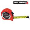 BENCHMARK 1" x 26'/8m High Visibility Orange Tape Measure