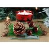 Red Forever Festive T-Lite Candle Holder