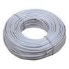 RCA 15.2M/50' White Flat Phone Cord