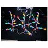 3 Piece Set 24" 60 LED Gumdrop Tree Pathway Markers