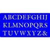 CREATIVE DESIGNS 3" Upper Case Alphabet Paint Stencil