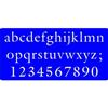 CREATIVE DESIGNS 3" Lower Case Alphabet Paint Stencil