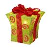 Decor Tinsel Gift Box