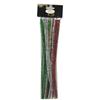 24 Pack 12" Metallic Christmas Craft Stems