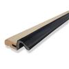 COMFORT PLUS Brown Foam Door Set Weatherstripping, for Door Stop