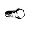 6 Pack #8 x 40mm #8.8 Zinc Plated Fine Hex Bolts