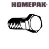 HOME PAK 5/16" x 1-1/2" #2 Galvanized Coarse Hex Bolt