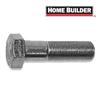 HOME BUILDER 7/16" x 4" #5 Zinc Plated Coarse Hex Bolt