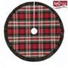 INSTYLE HOLIDAY 18" Woodland Winter Plaid Tree Skirt