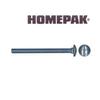 HOME PAK 3/8" x 10" #2 Zinc Plated Coarse Carriage Bolt