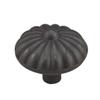 1-1/4" Matte Black Cabinet Knob