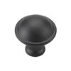 32mm Matte Black Cabinet Knob