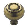 AMEROCK 1-1/4" Burnished Brass Scroll Cabinet Knob