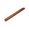 LEVOLOR 4' 1-3/8" Warm Oak Reeded Wood Curtain Rod