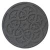 ECOTREND 18" Grey Reversible Rubber Scroll Step Stone