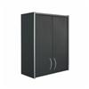 12" 2 Door Pewter Storage Cabinet