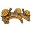 MOONRAYS Turtles on Log Solar Light