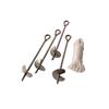ShelterAuger 15 in. Earth Anchor Kit for Canopies