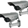 Solar Decoy Security Camera Twin Pack