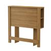 South Shore Fynn Twin Headboard with storage (39'') Harvest Maple, Model # 3226094