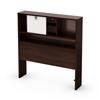 South Shore Cookie Twin Headboard with storage (39'') Mocha, Model # 3471098