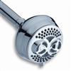 Waterpik® Twin Turbo™ Fixed Mount Shower Head - 6 Mode, Chrome