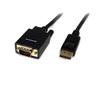 6 ft DisplayPort to VGA Cable - M/M