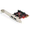 2 Port USB 3 PCIe Card with SATA Power