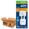 13Watt CFL GU24, 60 W Equivalent, 8 Pack