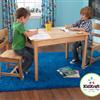 Rectangle Table & 2 Chair Set- natural