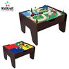 2 In 1 LEGO Activity Table With Board - Espresso