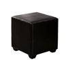 Square Ottoman Black