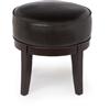 HomeTrends Round Ottoman - Brown