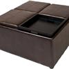 Franklin Storage Ottoman With 4 Trays