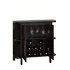 Monarch Cappuccino 36"H Bar Unit With Bottle And Glass Storage