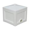 Fairfield Garden Hose Bin White