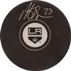 Autographed Los Angeles Kings Puck Dustin Brown