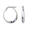 Sterling Silver 20mm Hoop Earrings