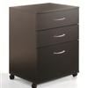 Nexera Essentials 3-Drawer Mobile File Cabinet #6092