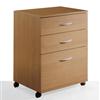 Nexera Essentials 3-Drawer Mobile File Cabinet #5092