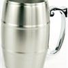 Stainless steel beer mug