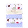 Cuddletime Boys Toys Receiving Blankets, 4 pk