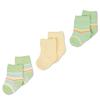 Gerber 3-Pack Soft Bootie Socks Green