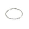 Sterling Silver Braided 3-tone Bracelet