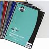 Hilroy Notebook 3 Hole with Margin 3 Subject, 10-½ x 8, 300 Page, Assorted Colours
