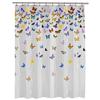 Flutterby PEVA shower curtain