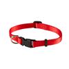 Red 3/8" (9.5mm) Adjustable Dog Collar