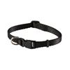 Black 3/8" (9.5mm) Adjustable Dog Collar